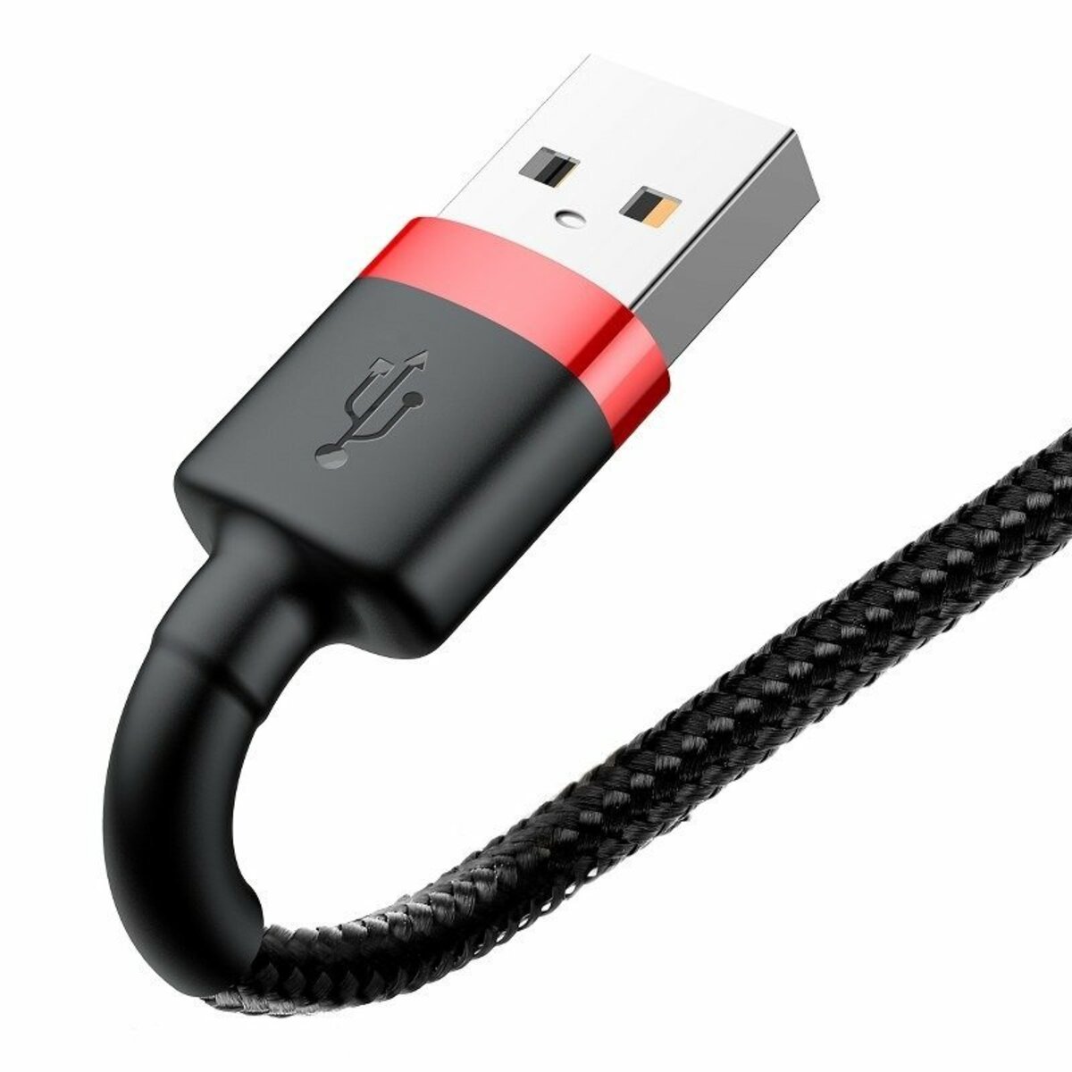 Кабель Baseus Cafule Cable USB For Lightning 1.5A 2m Red+Black