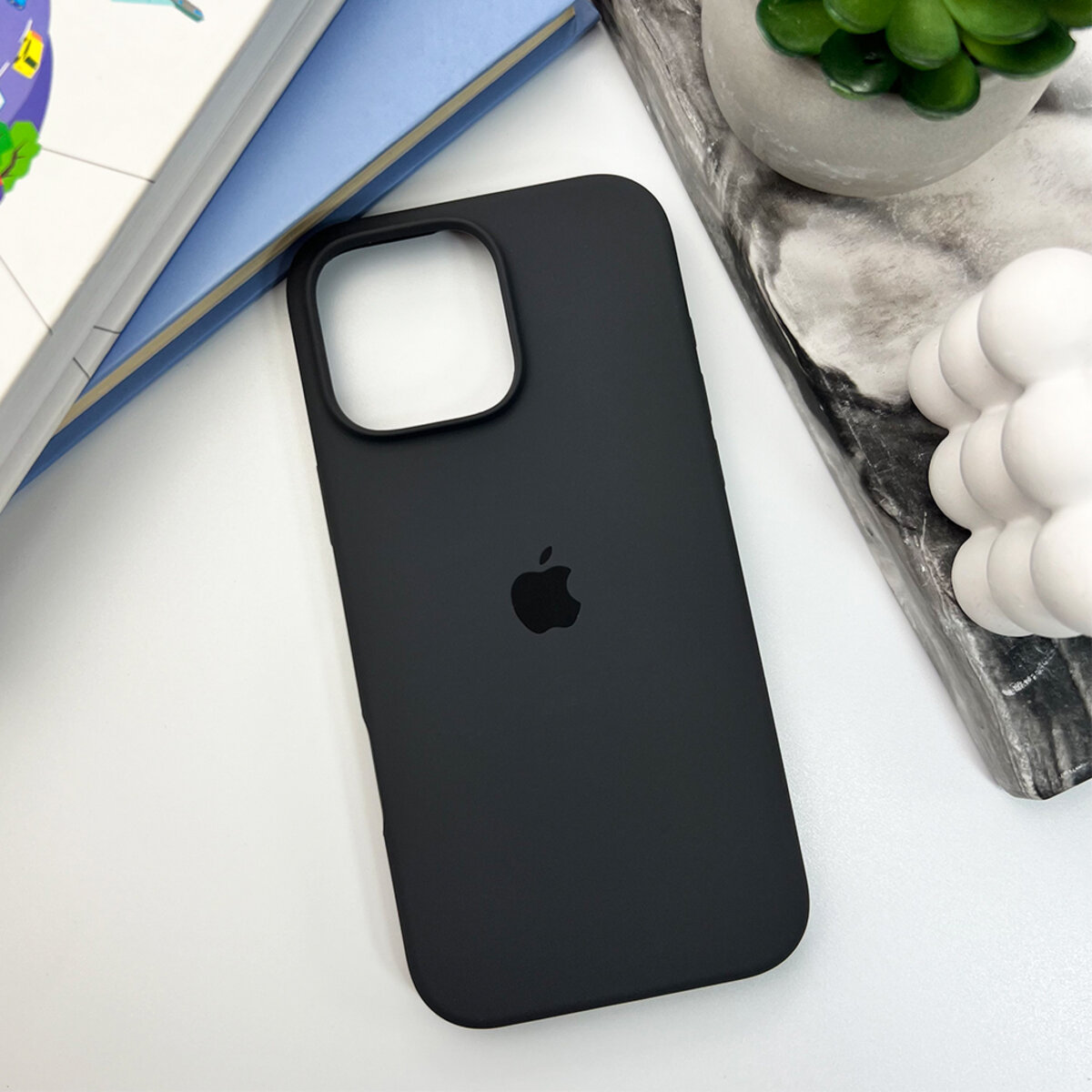 Чохол для смартфона Silicone Full Case AA Open Cam for Apple iPhone 16 Pro Max 12,Dark Grey