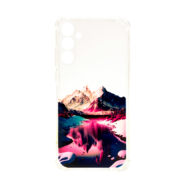Чехол Wave Above Case для Samsung A04s-2022/A047 Clear Rose Vallery with Camera Lens