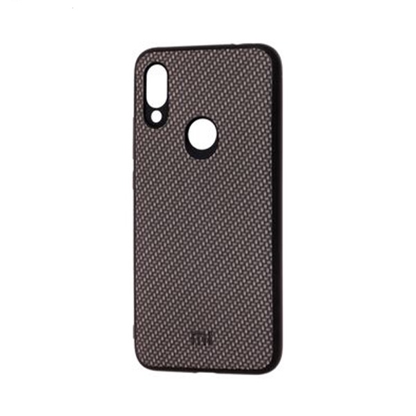 Чехол накладка Carbon для Xiaomi Redmi 7 Black