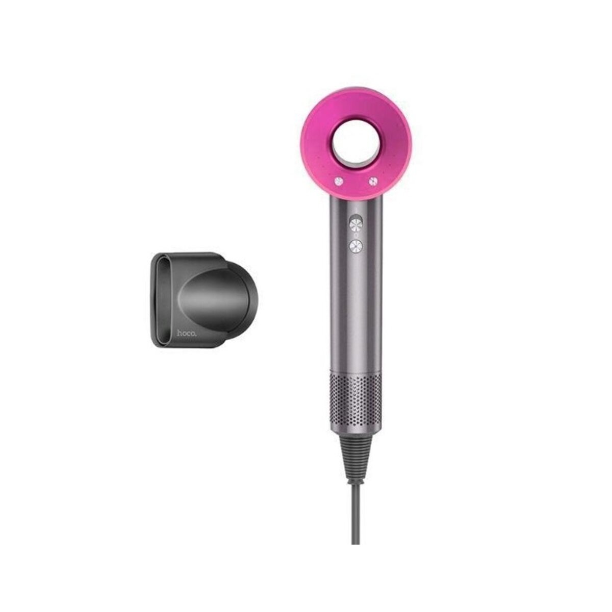 Фен HOCO HP11 Plus High-speed negative ion hair dryer Rose Red