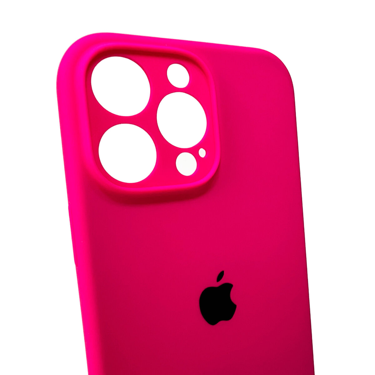 Чохол для смартфона Silicone Full Case AA Camera Protect for Apple iPhone 16 Pro Max 23,Shiny Pink