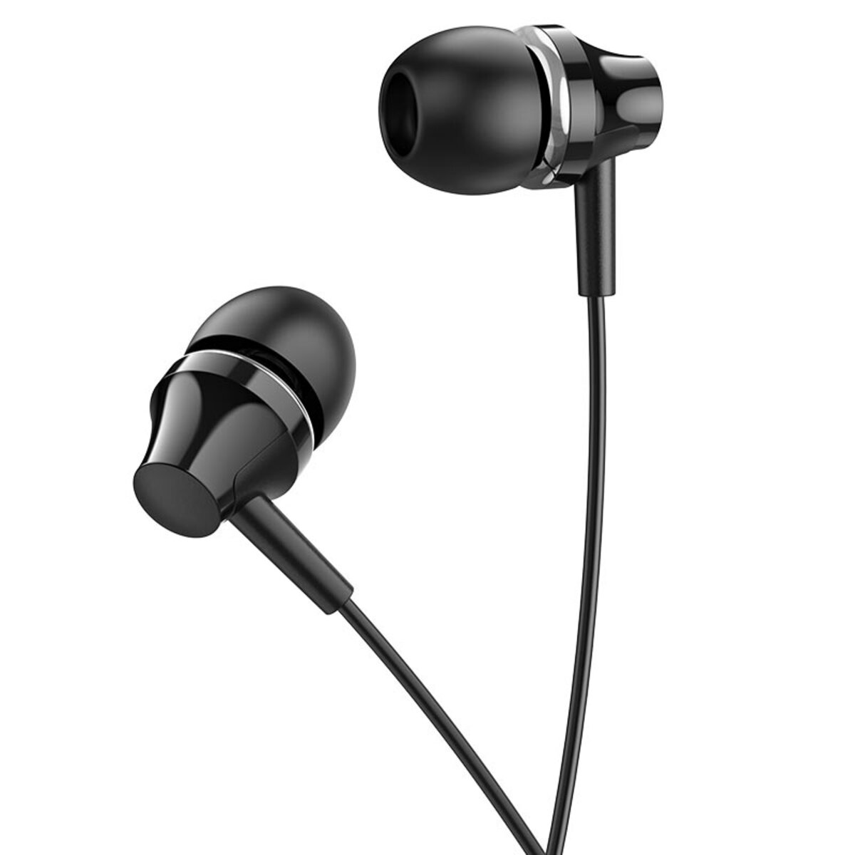 Навушники BOROFONE BM74 Singer universal earphones with microphone Black