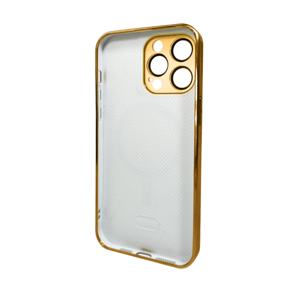 Чохол для смартфона AG Glass Sapphire Frame MagSafe Logo for Apple iPhone 14 Pro Gold