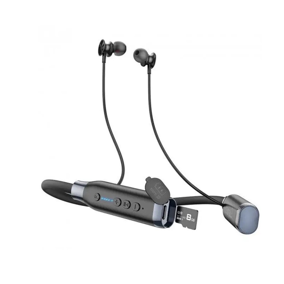 Навушники HOCO ES62 Pretty neck-hang BT earphones Black