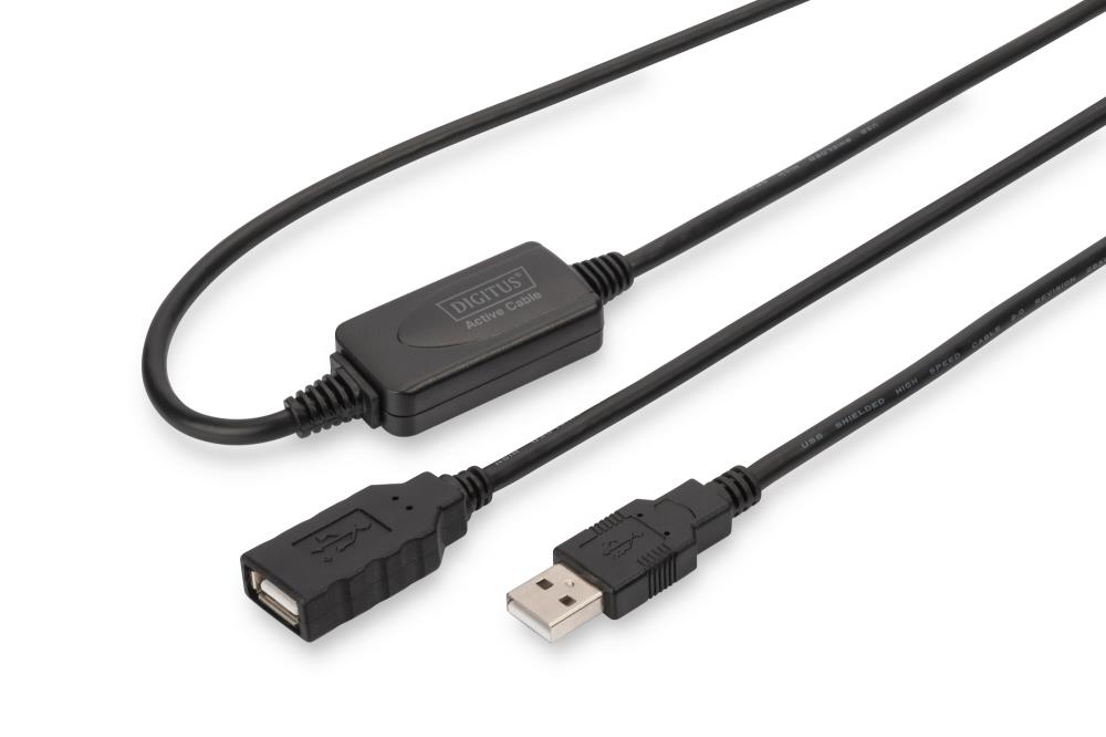 Кабель активний USB 2.0 10 M DA-73100-1 DIGITUS by ASSMANN