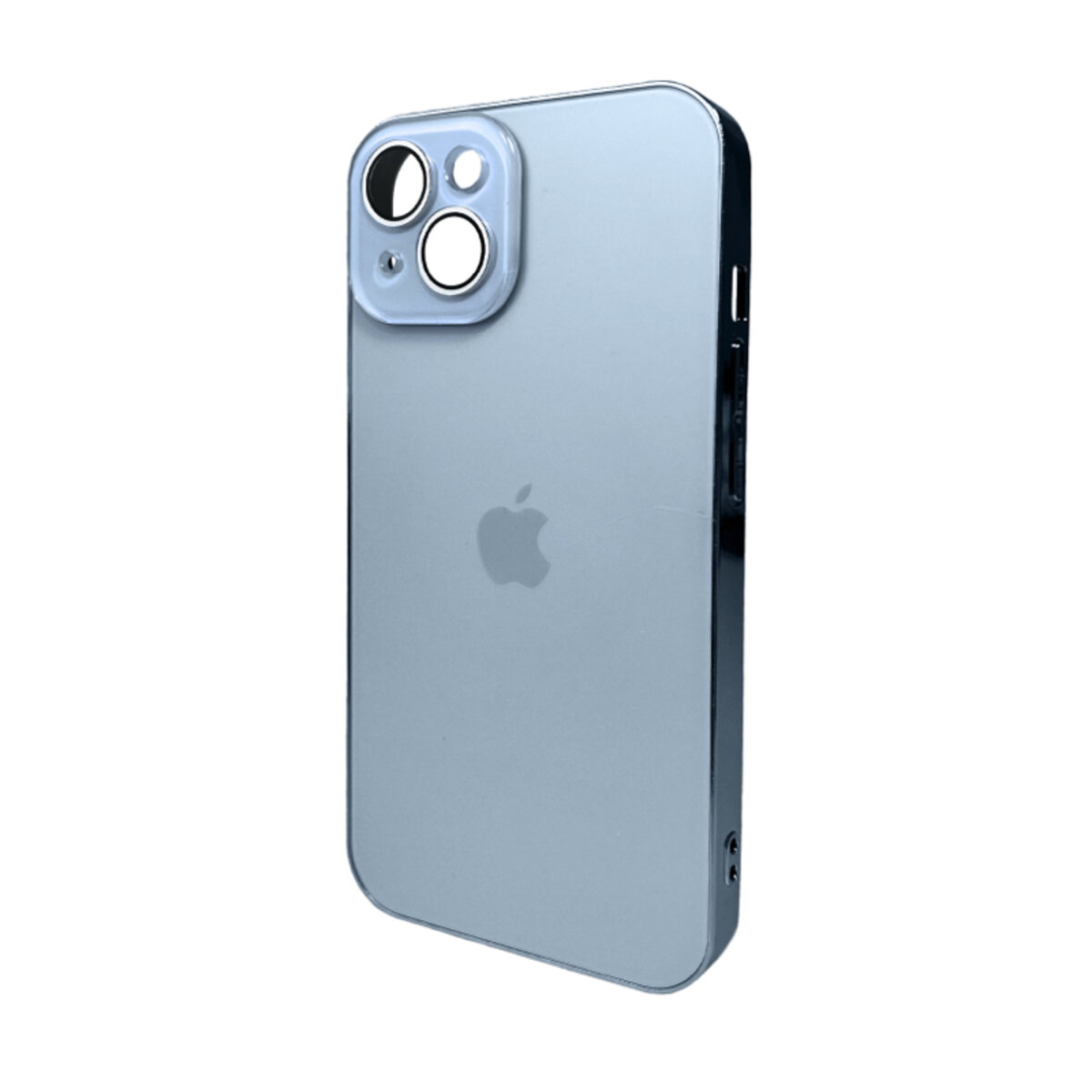 Чохол для смартфона AG Glass Sapphire Frame MagSafe Logo for Apple iPhone 14 Sierra Blue