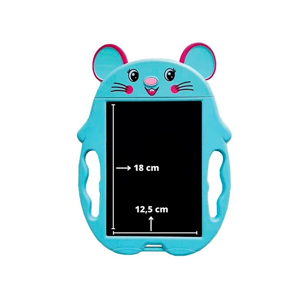 Планшет для рисования Kids Pad Color Mouse Blue 9 дюймов