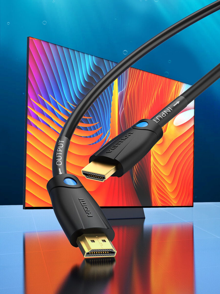 Кабель Vention HDMI Cable 1M Black for Engineering