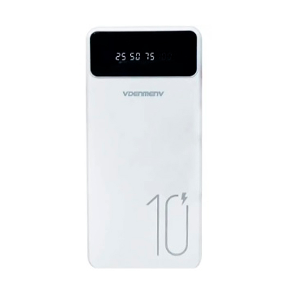 Внешний аккумулятор Denmen DP19 (10000mAh) White + USB-лампа XO Y1