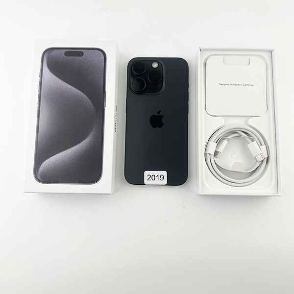 Apple iPhone 15 Pro 256GB Black Titanium Б/У №2019  (стан 9/10)