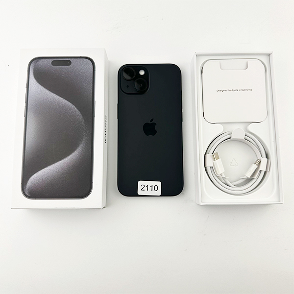 Apple iPhone 15 256GB Black Б/У №2110  (стан 10/10)