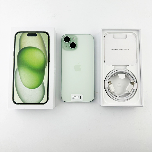 Apple iPhone 15 256GB Green  Б/У №2111 (стан 10/10)