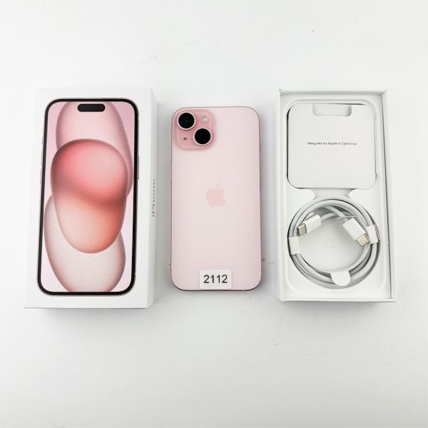 Apple iPhone 15 256GB Pink  Б/У №2112 (стан 10/10)