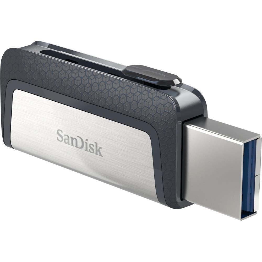 Флеш-накопичувач SanDisk USB 3.1 Ultra Dual Type-C 128Gb (150 Mb/s)