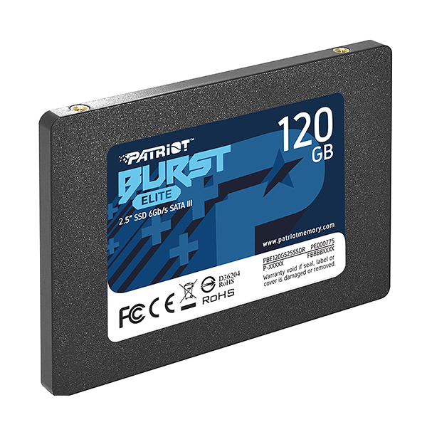 Накопичувач SSD PATRIOT Burst Elite 120 GB (PBE120GS25SSDR)
