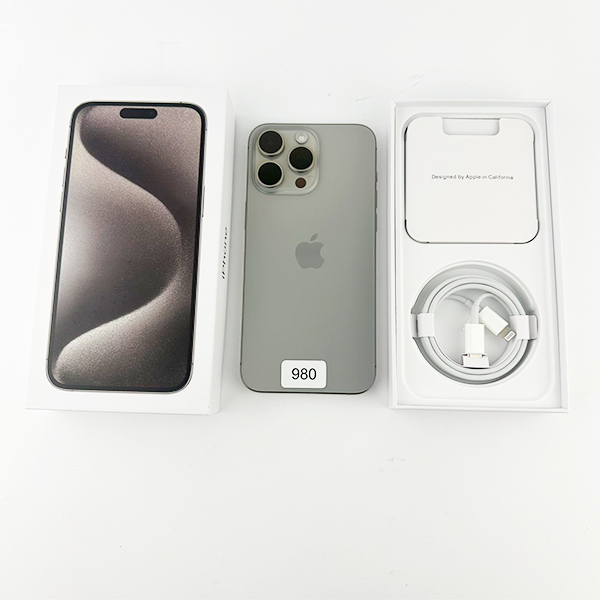 Apple iPhone 15 Pro Max 256GB Natural Titanium Б/У №980 (стан 10/10)