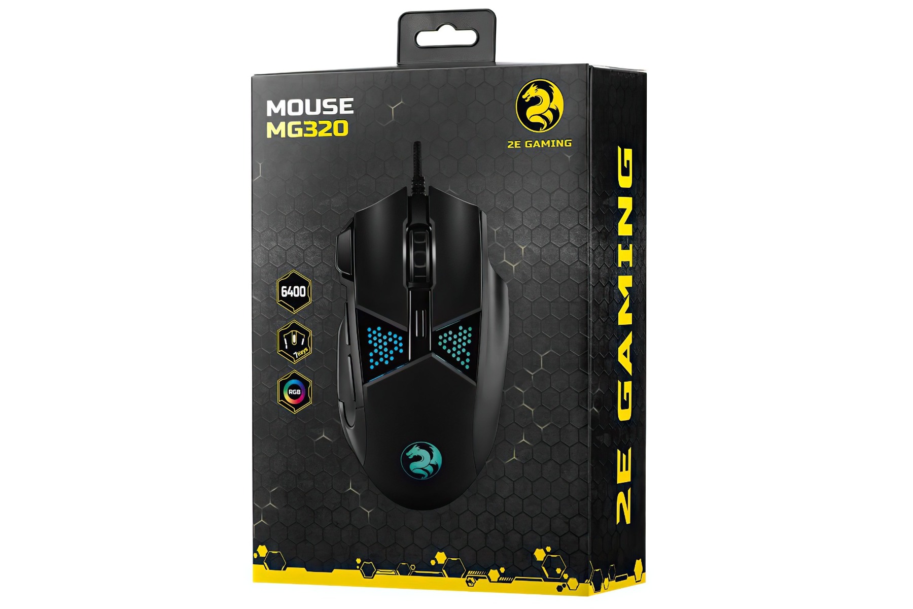 Провідна мишка 2E Gaming MG320 RGB USB Black (2E-MG320UB)