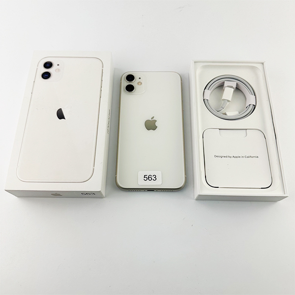 Apple iPhone 11 128GB White Б/У №563 (стан 8/10)