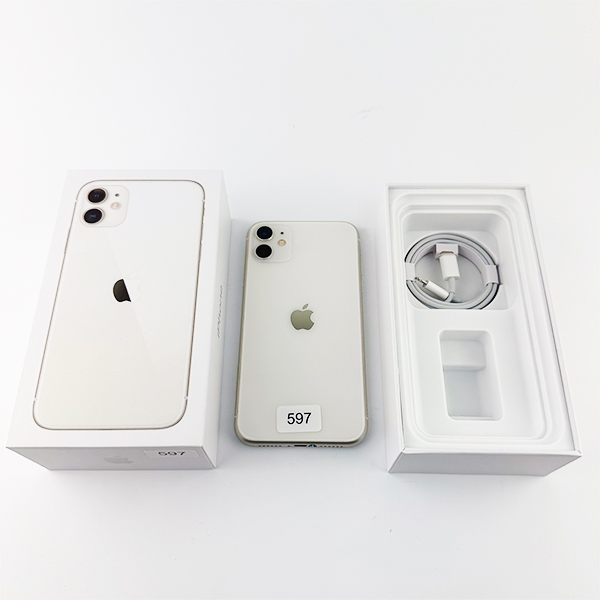 Apple iPhone 11 128GB White Б/У №597 (стан 8/10)