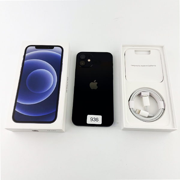 Apple iPhone 12 128GB Black Б/У №936 (стан 8/10)