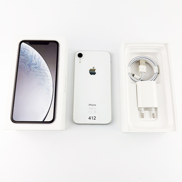 Apple iPhone XR 128GB White Б/У №412 (стан 8/10)