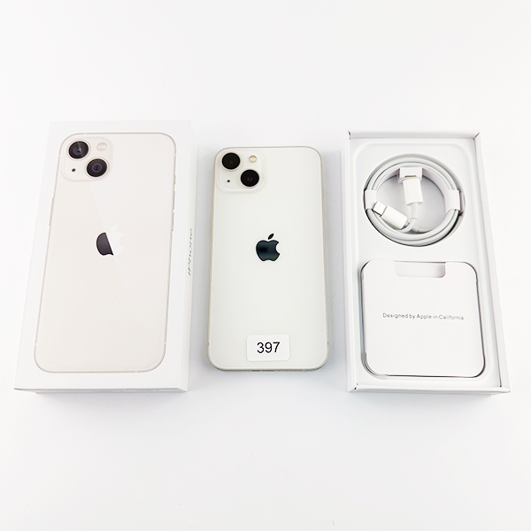 Apple iPhone 13 128GB Starlight Б/У №398 (стан 8/10)