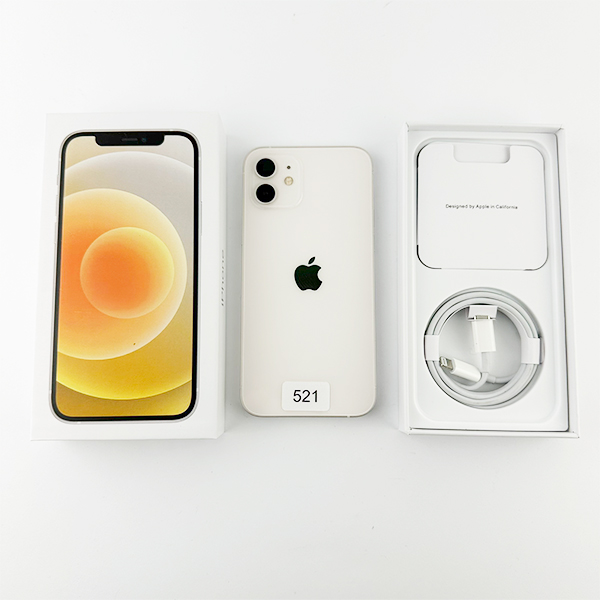 Apple iPhone 12 64GB White Б/У №521 (стан 8/10)