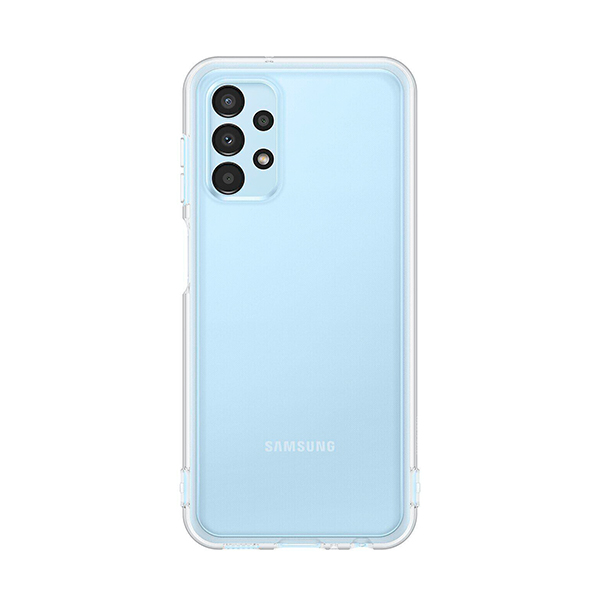 Чехол накладка Samsung A135 Galaxy A13 Soft Clear Cover Transparent (EF-QA135TTEG)