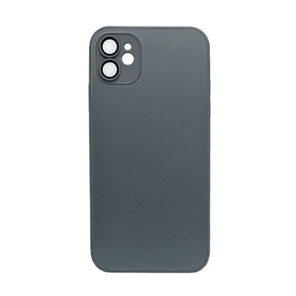 Чохол AG Glass Matte Case for iPhone 12 with MagSafe Black