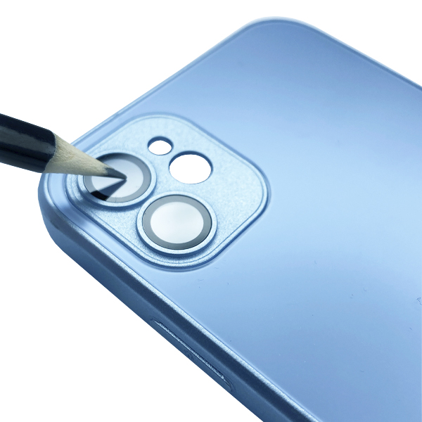 Чохол AG Glass Matte Case for iPhone 12 with MagSafe Blue