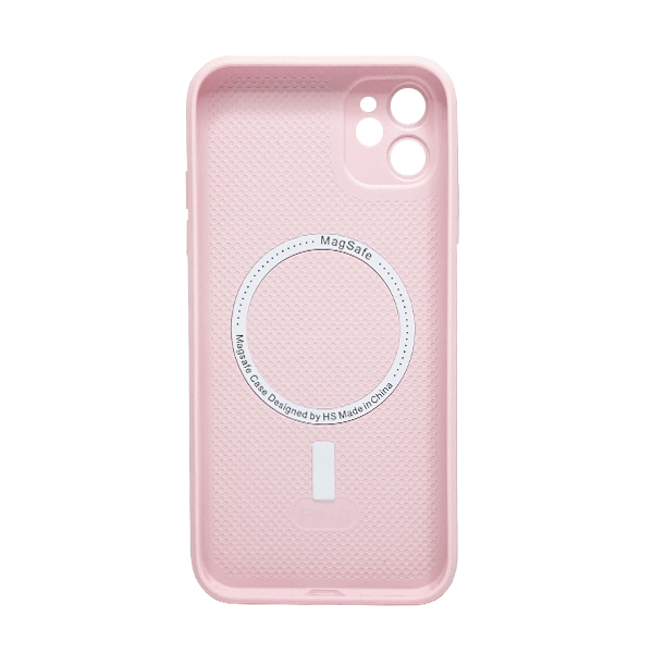 Чохол AG Glass Matte Case for iPhone 12 with MagSafe Pink