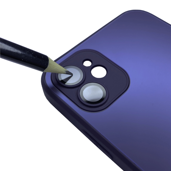 Чохол AG Glass Matte Case for iPhone 12 with MagSafe Purple