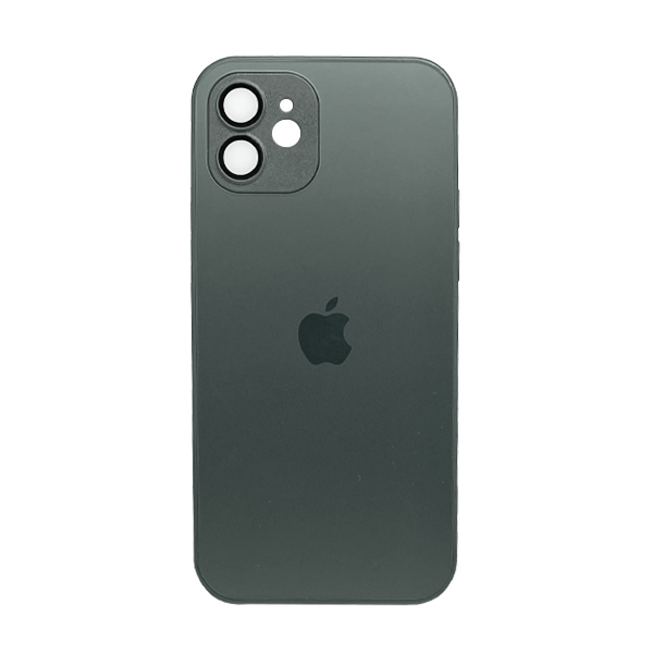 Чехол Aurora Glass Case for iPhone 12 with MagSafe Graphite