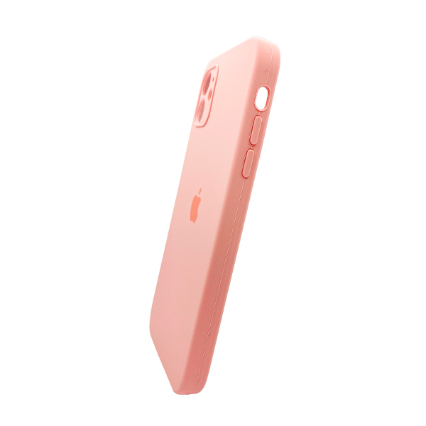 Чехол Soft Touch для Apple iPhone 11 Light Pink with Camera Lens Protection Square