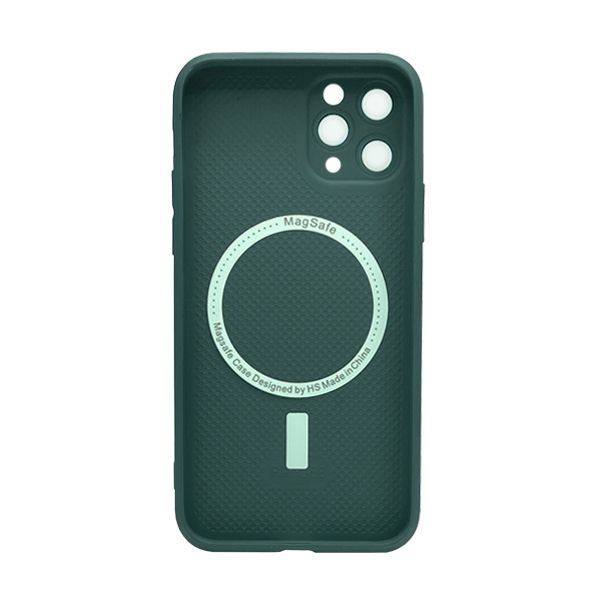 Чохол AG Glass Matte Case for iPhone 11 Pro Max with MagSafe Green
