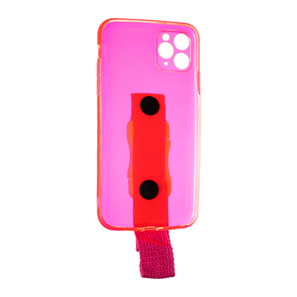 Чехол накладка Free Your Hands Sport Case для iPhone 11 Pro Max Pink