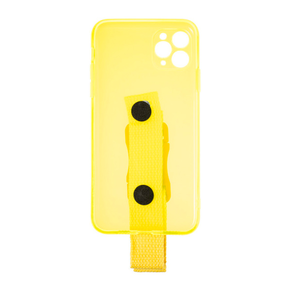 Чехол накладка Free Your Hands Sport Case для iPhone 11 Pro Yellow