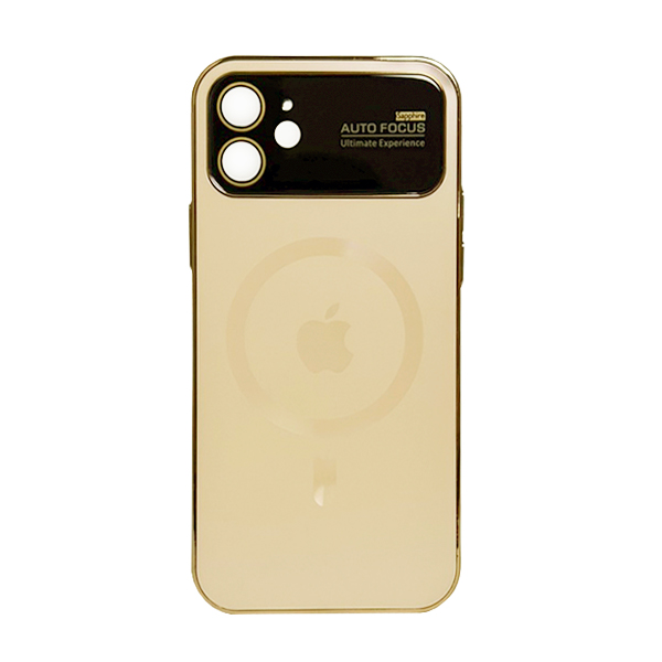 Чохол PC Slim Case for iPhone 12 with MagSafe Gold