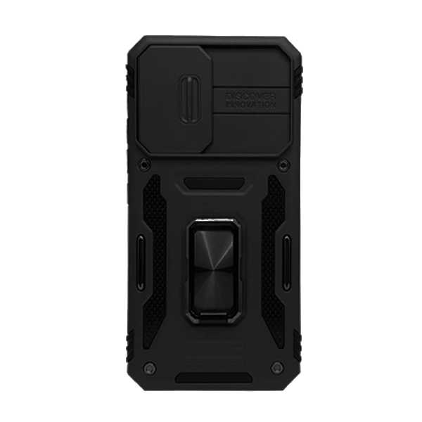 Чохол Armor Camshield Case для Samsung A23-2022/A235 with Ring Black