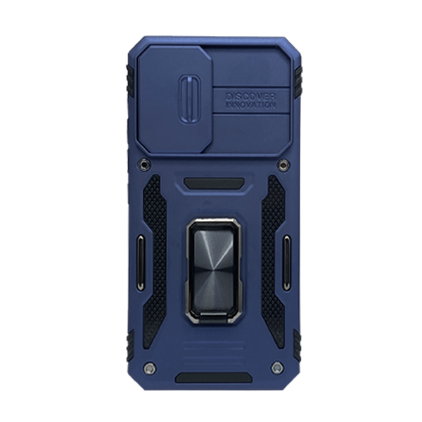 Чохол Armor Camshield Case для Samsung A04s/A047 with Ring Dark Blue