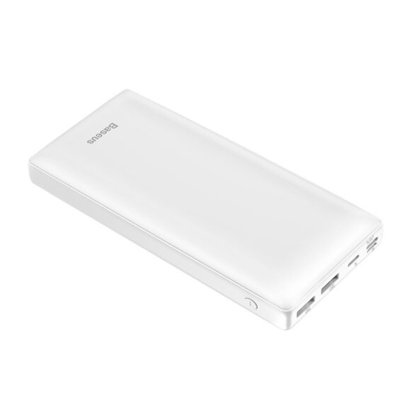 Зовнішній акумулятор Baseus Mini JA Fast Charge 3A 30000 mAh White (PPJAN-C02)