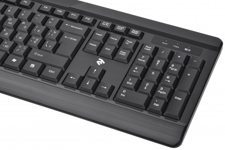 Комплект клавіатура та миша бездротові 2E MK410 Black (2E-MK410MWB)