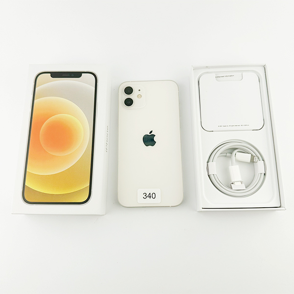 Apple iPhone 12 128GB White Б/У №340 (стан 8/10)