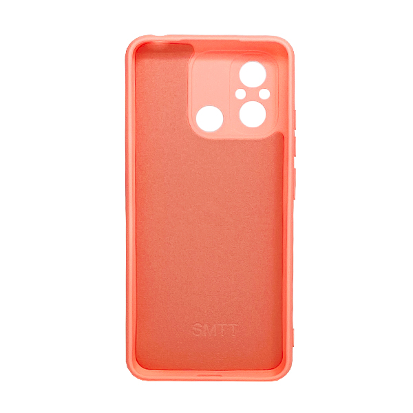 Чехол Original Soft Touch Case for Xiaomi Redmi 12c Pink with Camera Lens