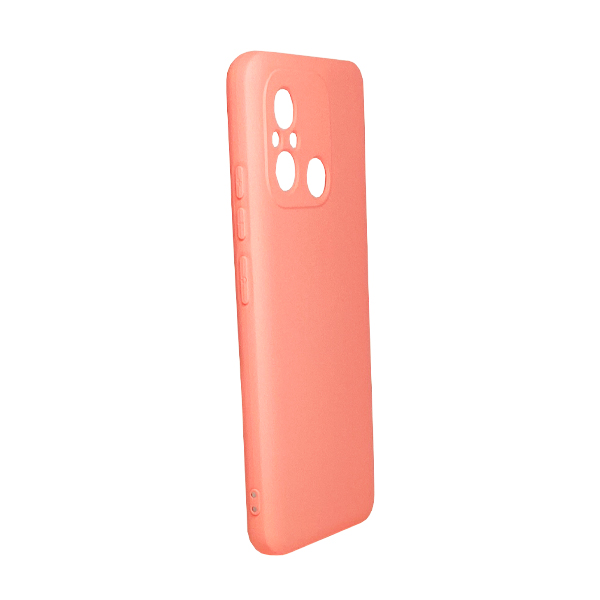 Чехол Original Soft Touch Case for Xiaomi Redmi 12c Pink with Camera Lens