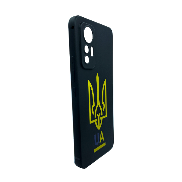 Чохол Wave We are Ukraine Case Xiaomi 12 Lite Black U&A with Camera Lens