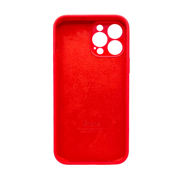 Чохол Soft Touch для Apple iPhone 15 Pro Red with Camera Lens Protection