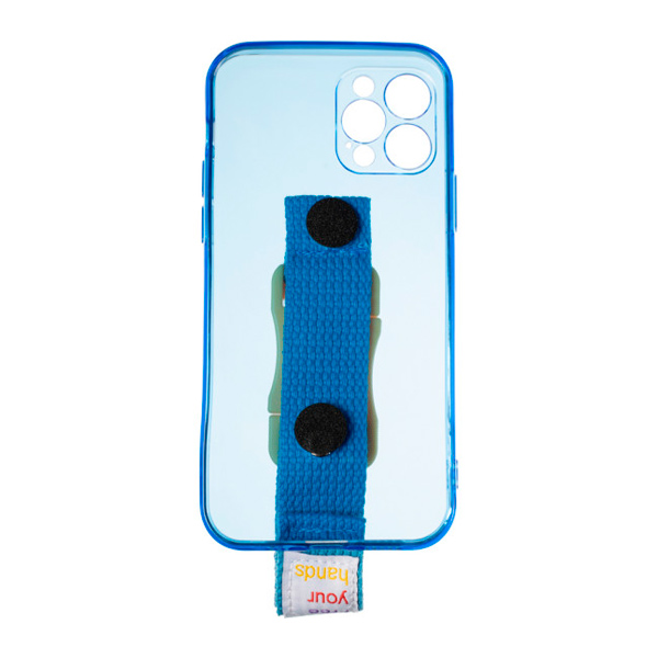 Чехол накладка Free Your Hands Sport Case для iPhone 12 Pro Blue