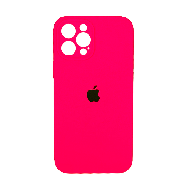 Чехол Soft Touch для Apple iPhone 12 Pro Max Ultra Pink with Camera Lens Protection